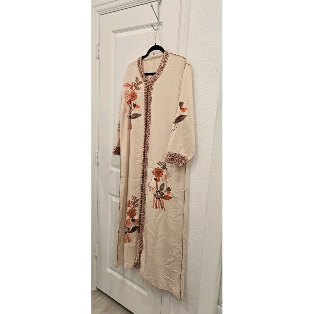 Moroccan Traditional style kaftan XL pre owned excellent condition
